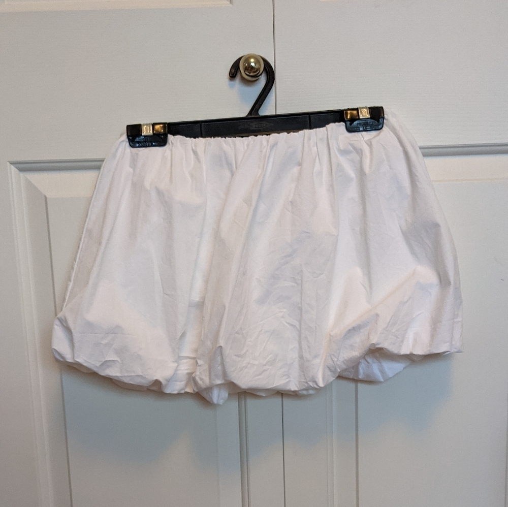 SUNDAY BEST White Bubble Skirt
